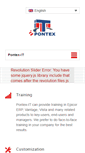 Mobile Screenshot of pontex-it.com